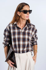 CHECKERED COTTON SHIRT