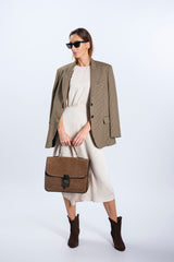 TOFFEE SUEDE BAG