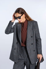 PRINCE OF WALES DOUBLE BREASTED BLAZER