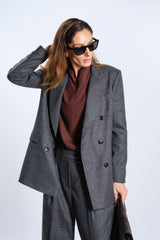PRINCE OF WALES DOUBLE BREASTED BLAZER