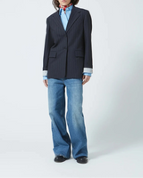 BLAZER single-breasted pinstripe