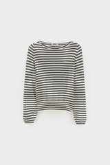 MAGLIA RIGHE NAVY