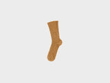 CAMEL RIBBED SOCK