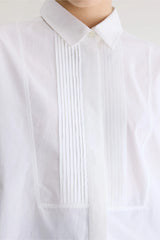 CAMICIA BIANCA STILE SMOKING