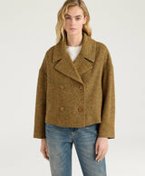 CAPPOTTO CORTO SENAPE