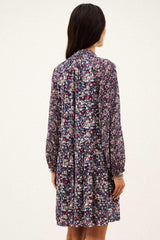 BLUE FLORAL DRESS