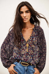 BLUSA FANTASIA FLOREALE