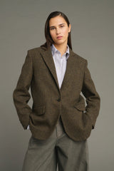 BLAZER MONOPETTO IN TWEED