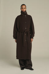 DOUBLE SIDE WOOL WALLET COAT
