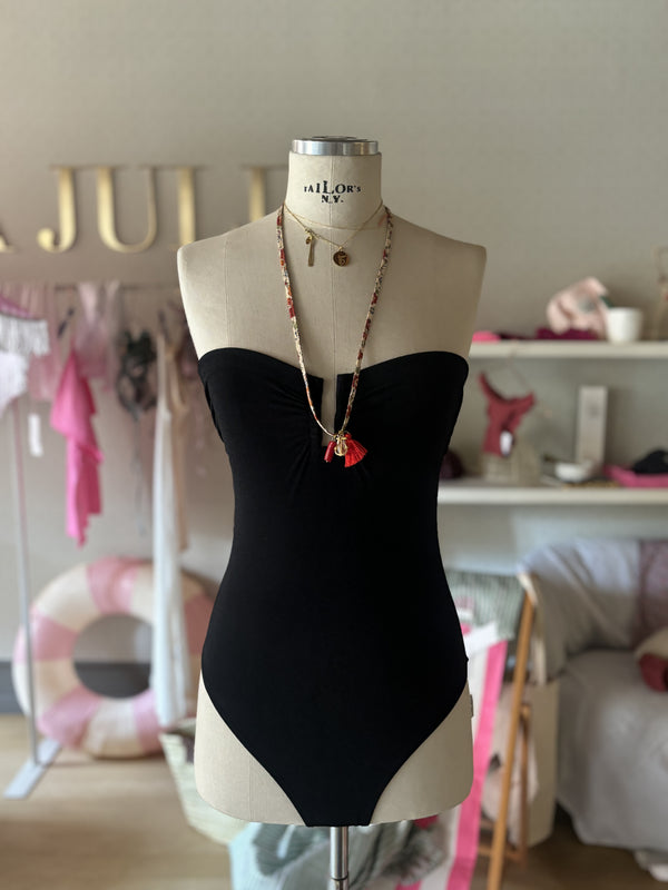 Costume intero a fascia