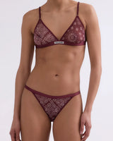 BURGUNDY SLIP
