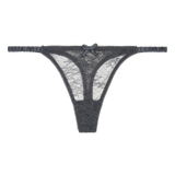 ANTHRACITE LACE BRIEFS