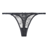 ANTHRACITE LACE BRIEFS