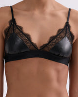 BLACK LACE BRA