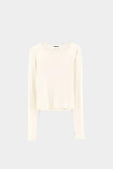 T-SHIRT OFF WHITE MANICA LUNGA