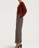 PANTALONE PIED-DE-POULE IN LANA