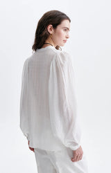 ECRU EMBROIDERED SHIRT