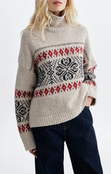 MAGLIONE A COLLO ALTO AVENA