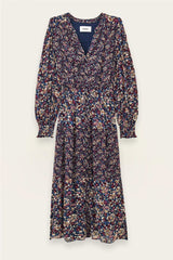 FLORAL MIDI DRESS