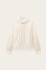 ECRU LACE SHIRT