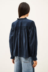 ECRU EMBROIDERED SHIRT