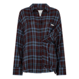 CAMICIA A QUADRI A MANICHE LUNGHE