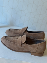 Suede moccasin