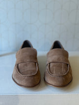 Suede moccasin