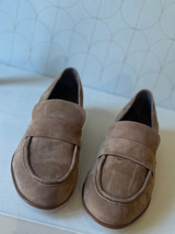 Suede moccasin