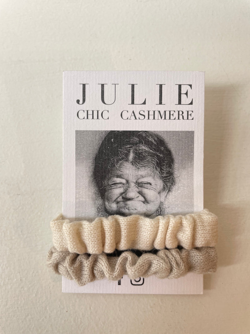 Scrunchies in Cashmere Avena