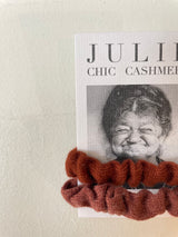Scrunchies in Cashmere Zucca