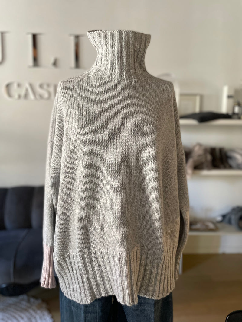 Maglia Collo Alto In cashmere