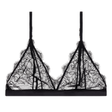 BLACK LACE BRA