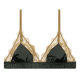 REGGISENO IN RASO VERDE BOSCO