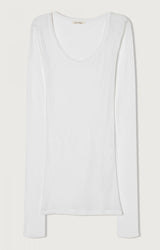 T-shirt garza girocollo