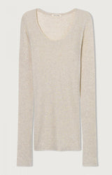 T-shirt garza girocollo