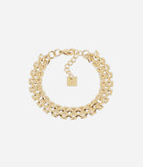Bracciale maglie larghe