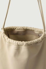 Borsa in pelle avorio