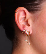 Orecchini a tre anelli