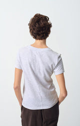 short sleeve round neck T-shirt