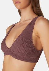 BIKINI BRALETTE PRUGNA