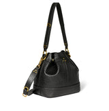 Borsa secchiello in pelle