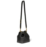 Borsa secchiello in pelle