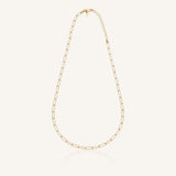 Collier en or 'clip'