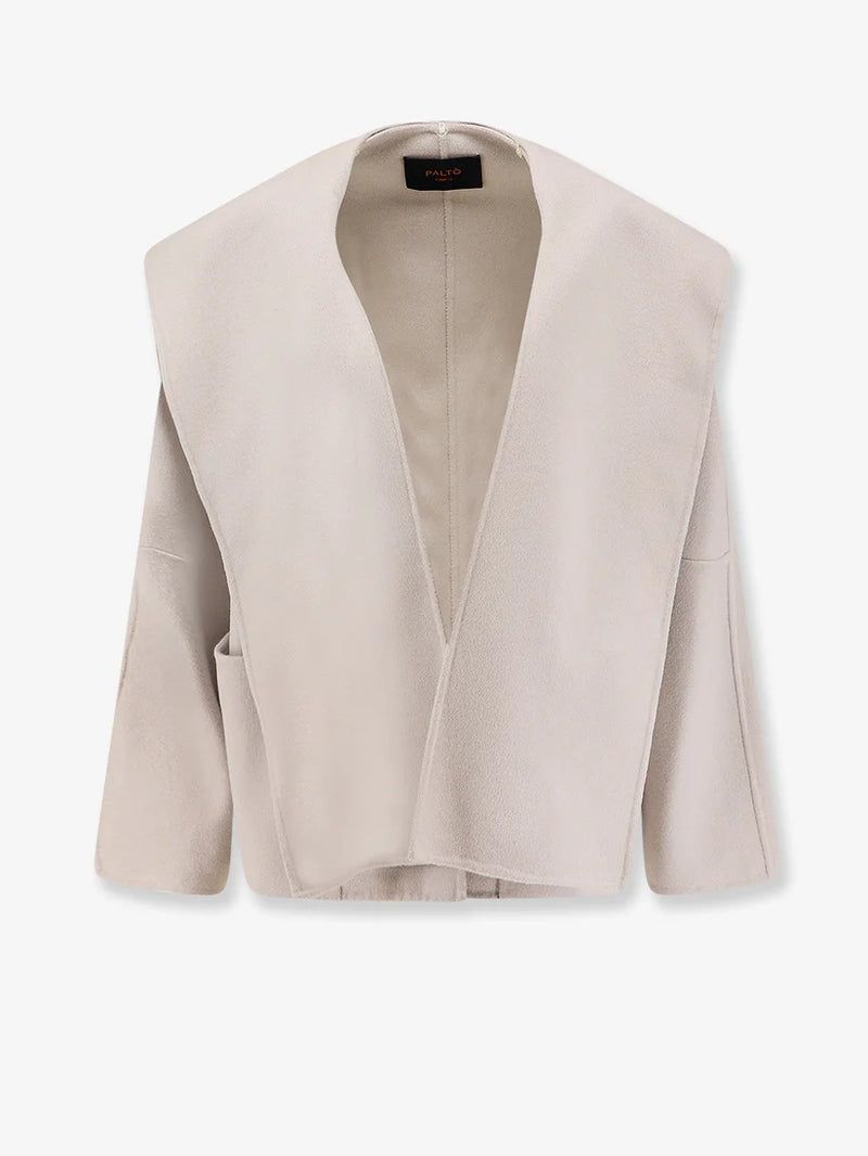 Cappotto corto in lana