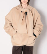 Cappotto corto in lana