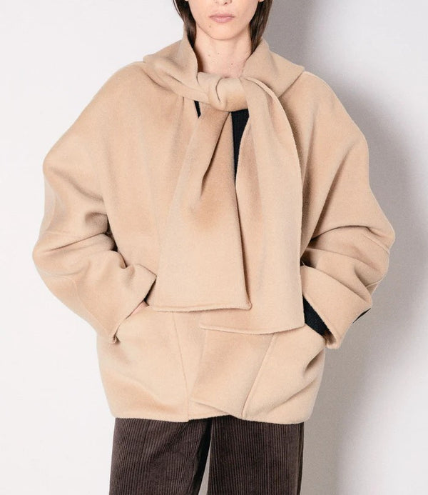 Cappotto corto in lana