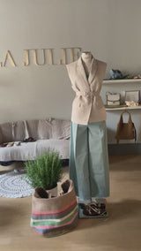 Wide leg pants