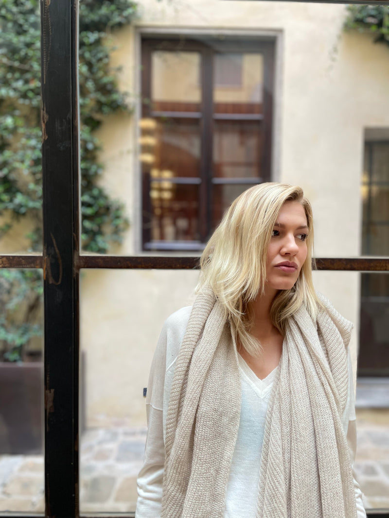 Maglia scollo v light cashmere