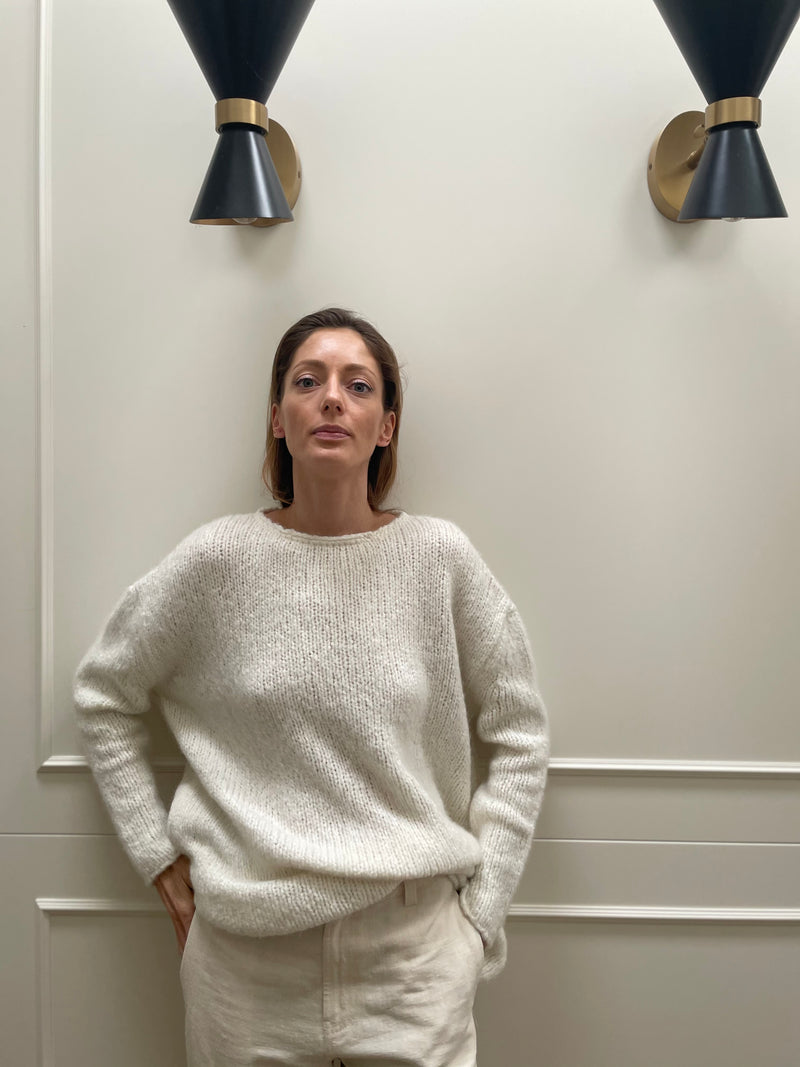 Maglia Cashmere Girocollo